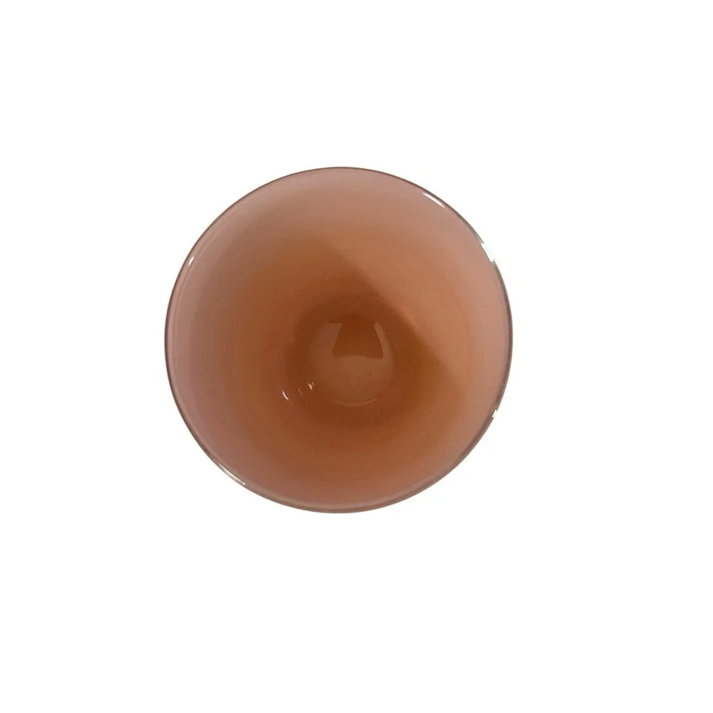 Glassybaby Triskelion Pink Goodness‎ Opaque Votive Hand Blown Candle Holder